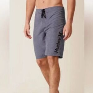 Hurley Steel Blue Board Shorts Size 38